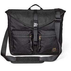 Filson Surveyor Messenger Laptop Bag, Black, Like New